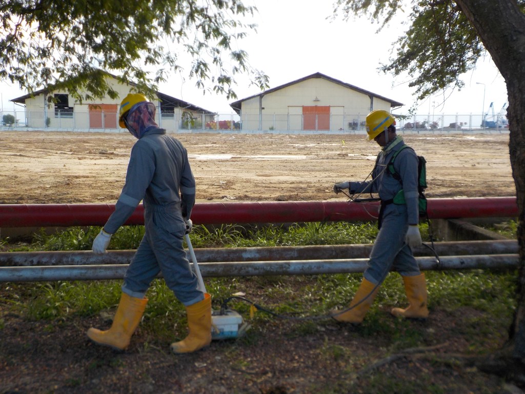 Investigasi Utilitas di Area&nbsp;Kilang
