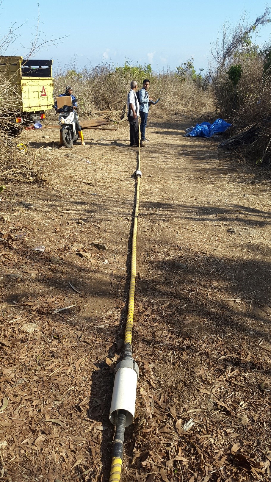 Investigasi Cavity atau Rongga dan Struktur pada Batuan Gamping dengan Metode GPR/Georadar